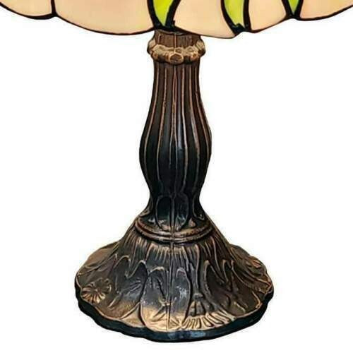 15Inch Butterfly Theme Stained Glass Accent Reading Table Lamp in Tiffany Style
