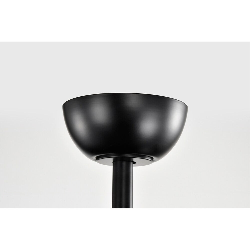 Ceiling Fan Tiffany Style Two Tiered Lighted Tones of Copper and White - Remote