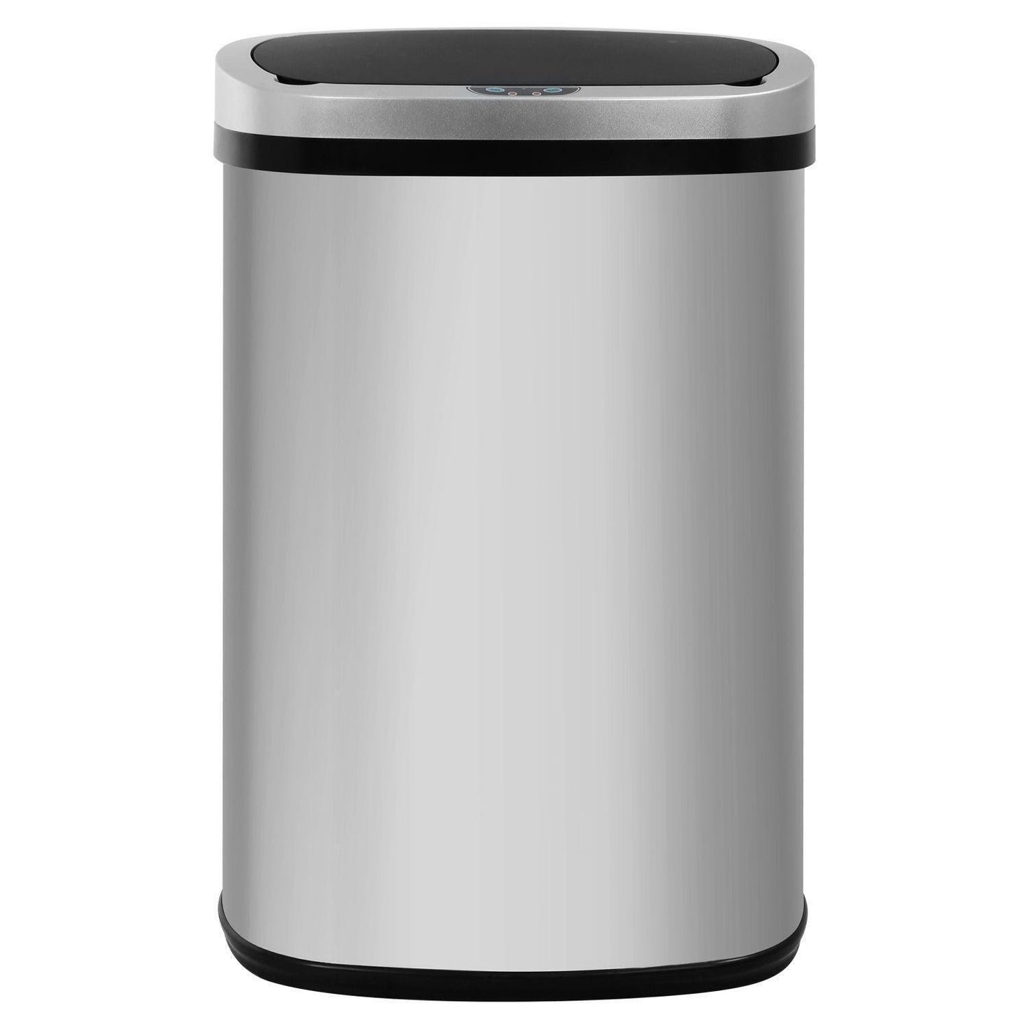 Auto Sensor Touchless Trash Can Kitchen Garbage Bin 50L/13G Stainless - in Black